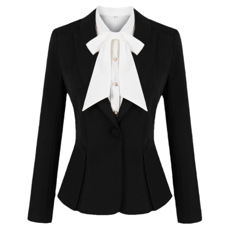 美容师酒店前台接待工作服春秋