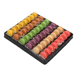 法式马卡龙甜点商用装48枚透茶歇烘焙婚庆家庭DIY甜品台节日庆典