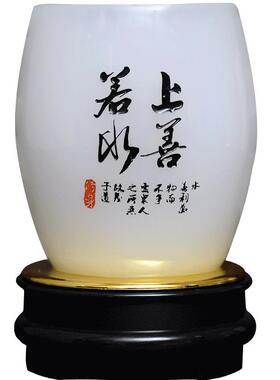 琉璃玉笔筒摆件教师节送老师班主任礼物毕业季送同学纪念定制礼品