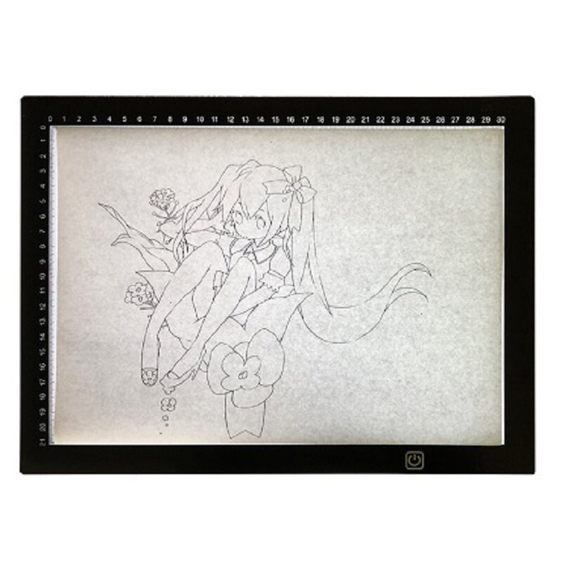 A4A3拷贝台LED拷贝板临摹透写台素描绘动漫透光板画画画神器练字