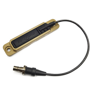 Mlok固定理线底座高质量鼠尾金属卡槽PEQ15指示器鼠尾开关导线器