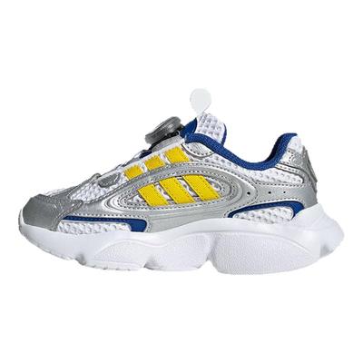 adidas阿迪达斯儿童鞋男童鞋子小童跑步鞋女童网面运动鞋JS2480