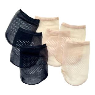 超薄前脚掌袜子女浅口鱼嘴高跟鞋凉鞋夏季薄款隐形硅胶防滑半掌袜