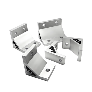90度45°135铝角码铝型材配件加厚角件直角固定器连接件斜撑支架