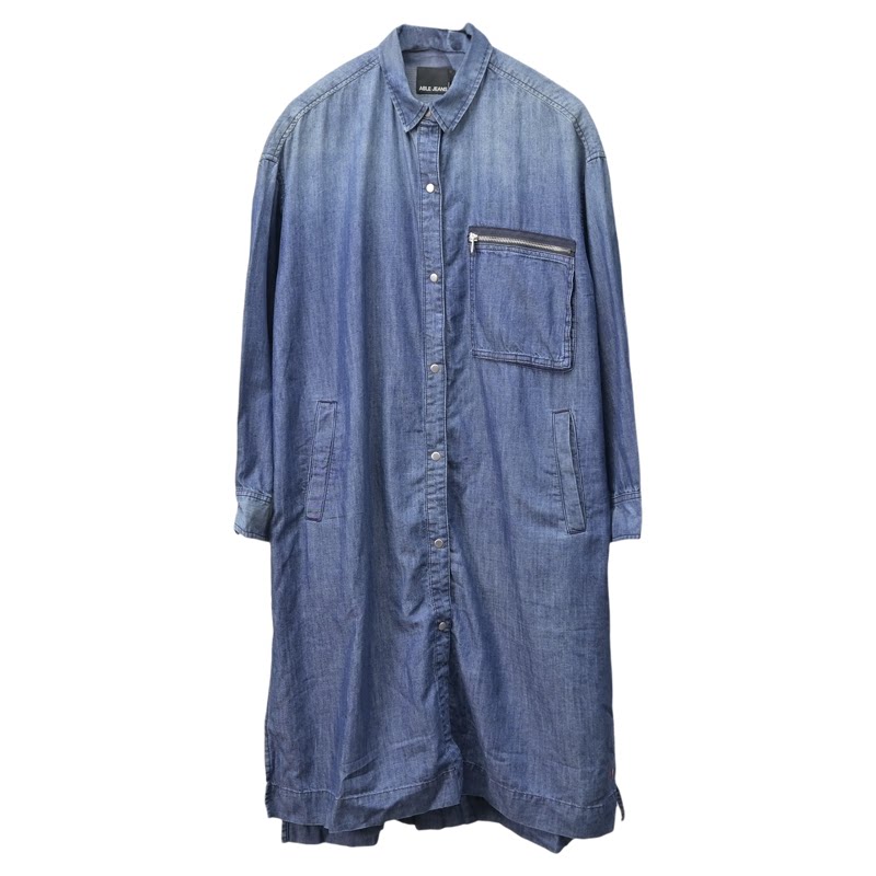 ABLEJEANS牛仔宽松工装连衣裙
