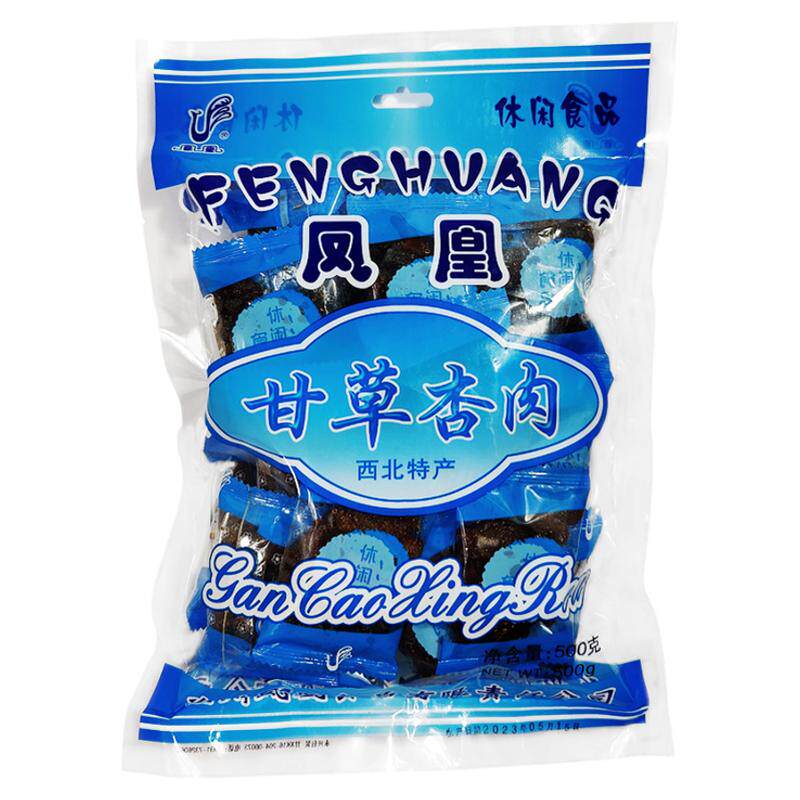 凤凰甘草杏果脯无核甘草杏肉干