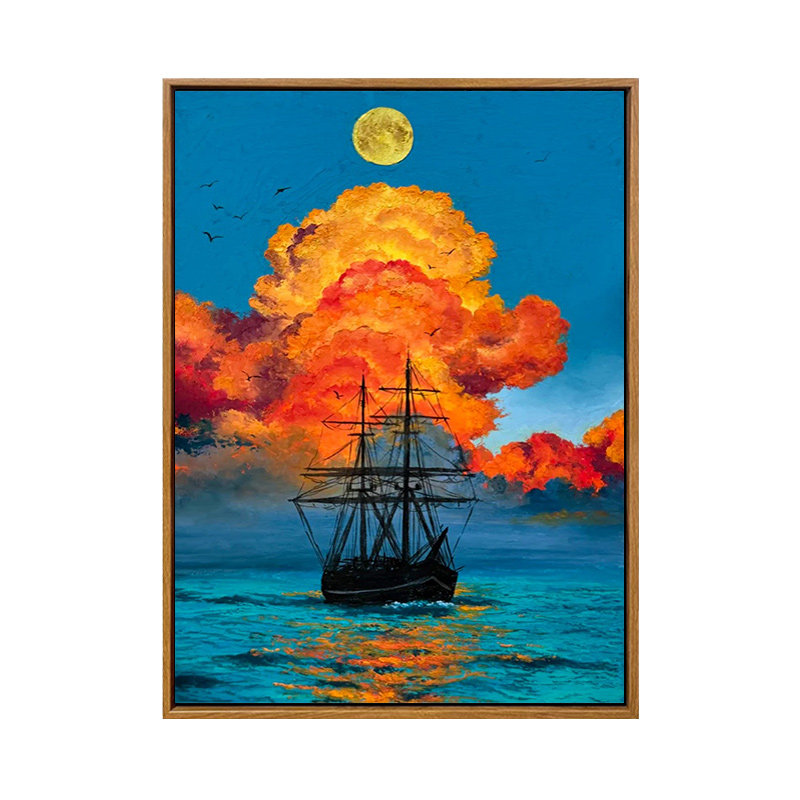 雅调风景系列diy数字油画材料包