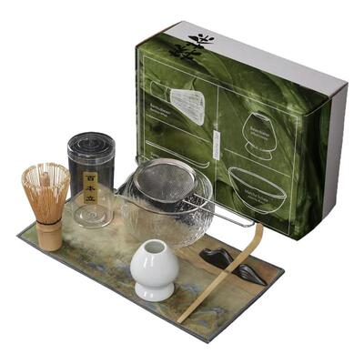 玻璃抹茶碗宋代点茶打抹茶工具茶筅立百本立茶拨茶道沙拉碗套装