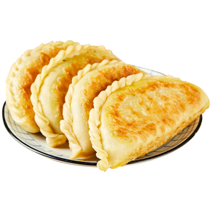 壹食德韭菜盒子420g个速冻早餐面点油炸小吃商用早点速食成品煎饺