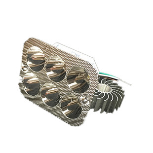 包邮摩托车配件LED国三福喜100巧格二代鬼火远近12VLED内置大灯泡