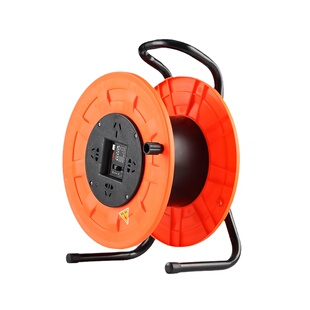 移动线缆盘电源线收纳20/40/70米定制电缆盘工地电缆盘收线盘插座