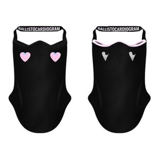 BCG闪钻发箍滑雪护脸面罩男女防风加绒保温防寒亲肤透气吸湿