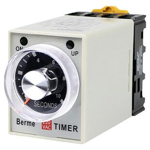 AH3-3时间继电器AH3-2交流AC220V瞬动通电延时CKC定时器DC24V 12V