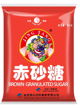京糖赤砂糖500g冲饮调味京糖