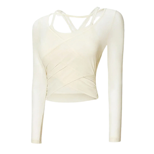 瑜伽服女两件套2026新款高级感普拉提训练服健身套装运动长袖上衣