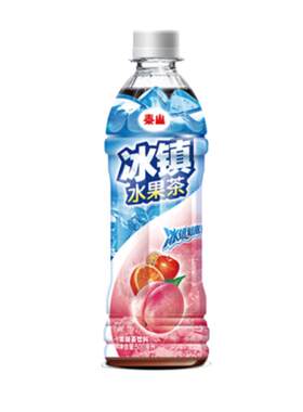泰山冰镇水果茶瓶装饮品