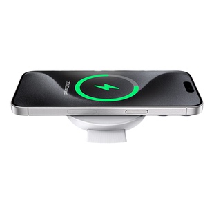 ANKER安克小飞碟三合一MagGo磁吸无线充电器Qi2认证适用苹果iPhone17ProMax手机耳机Airpods手表Apple Watch