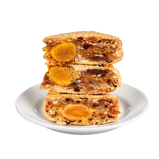 温州正宗桥墩特产大月饼鲜肉咸蛋黄肉松五仁手工多口味团购礼盒装