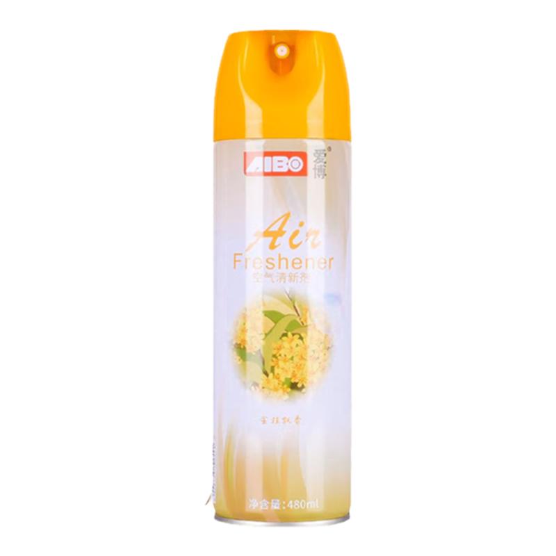 爱博（AIBO)空气清新剂茉莉桂花香480ml除臭喷雾室内除异味卫生间
