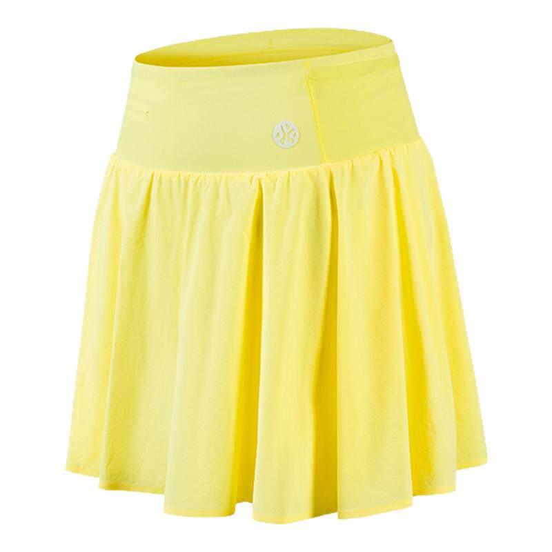 【特价清仓】必迈女子运动轻弹短裙透气速干防走光短裙百褶网球裙