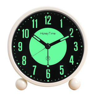 夜光充电闹钟初中生专用学生用儿童男孩女孩起床神器摆台式时钟表