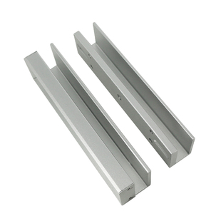 磁力玻璃门U夹磁门禁系统玻璃门磁力锁安装U夹280KG电磁锁U型支架