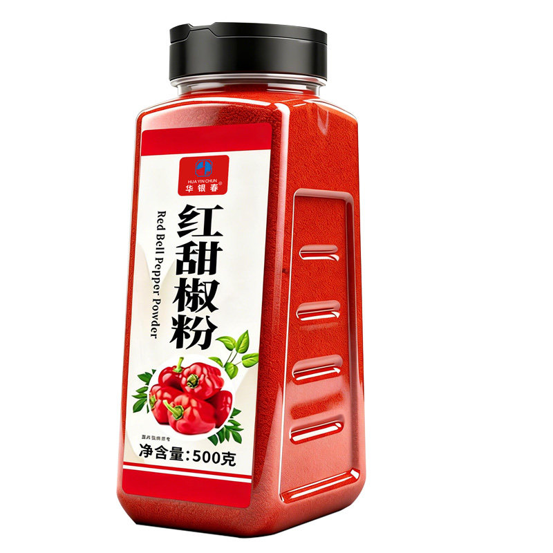 华银春红甜椒粉泡菜400g家用商用上色烤鸡西餐烘焙不辣红丝绒蛋糕