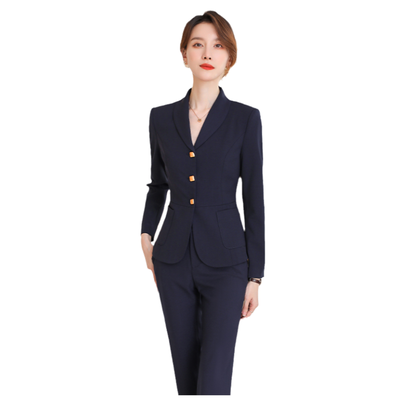 职业西服套装女时尚通勤工作服