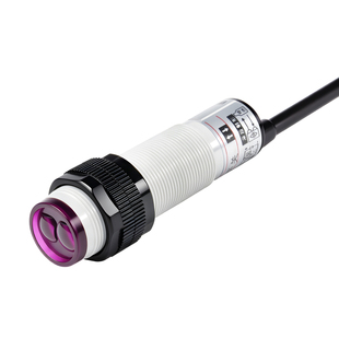 红外线感应光电开关 E3F-DS30C4漫反射传感器 直流三线NPN常开24V
