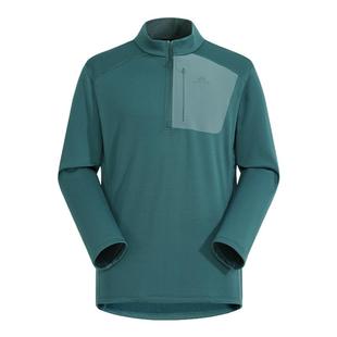 【格格绒】拓路者轻量半拉链抓绒衣男秋季保暖透湿排汗摇粒绒内搭