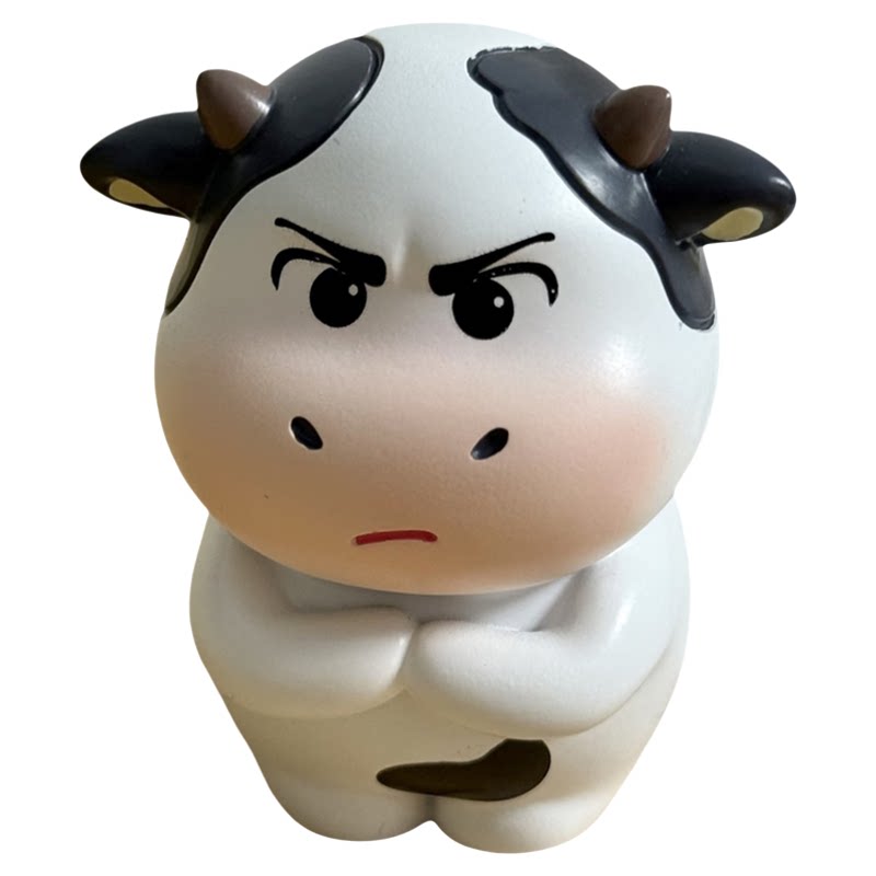 小红书同款草地牛表情包盲盒礼物