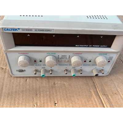 议价科泰CALTEK CA18303D直流稳压电源一台，实物图片