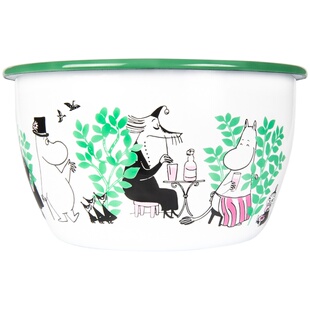 芬兰muurla garden姆明在花园moomin珐琅杯马克杯搪瓷盆密封瓶