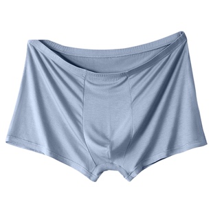 莫代尔男士内裤男四角裤宽松加肥加大码胖子肥佬男生平角短裤头衩