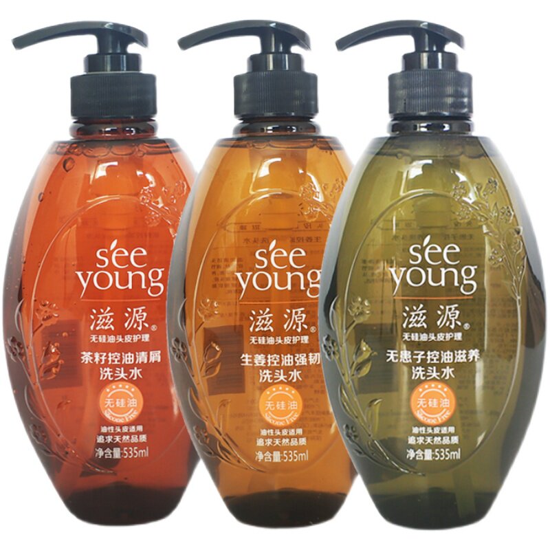 滋源茶籽控油蓬松洗头水535ml