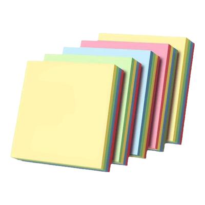 彩色便利贴便签纸学生用便签贴纸ins标记贴留言贴n次记事贴便签本