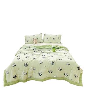 空调被夏季冰凉豆豆被夏天冷气薄被子可机洗夏被宿舍单双人夏凉被