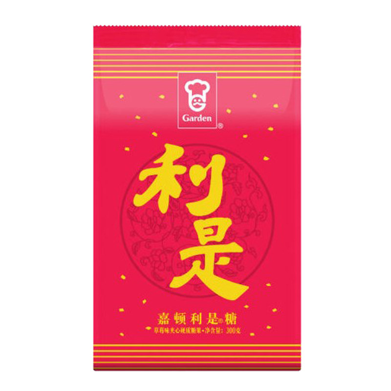 嘉顿利是糖300草莓味喜糖