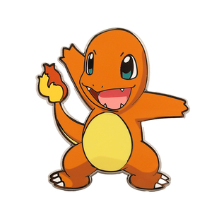 FooLii孚狸宝可梦小火龙金属徽章原创设计神奇宝贝pins可爱现货