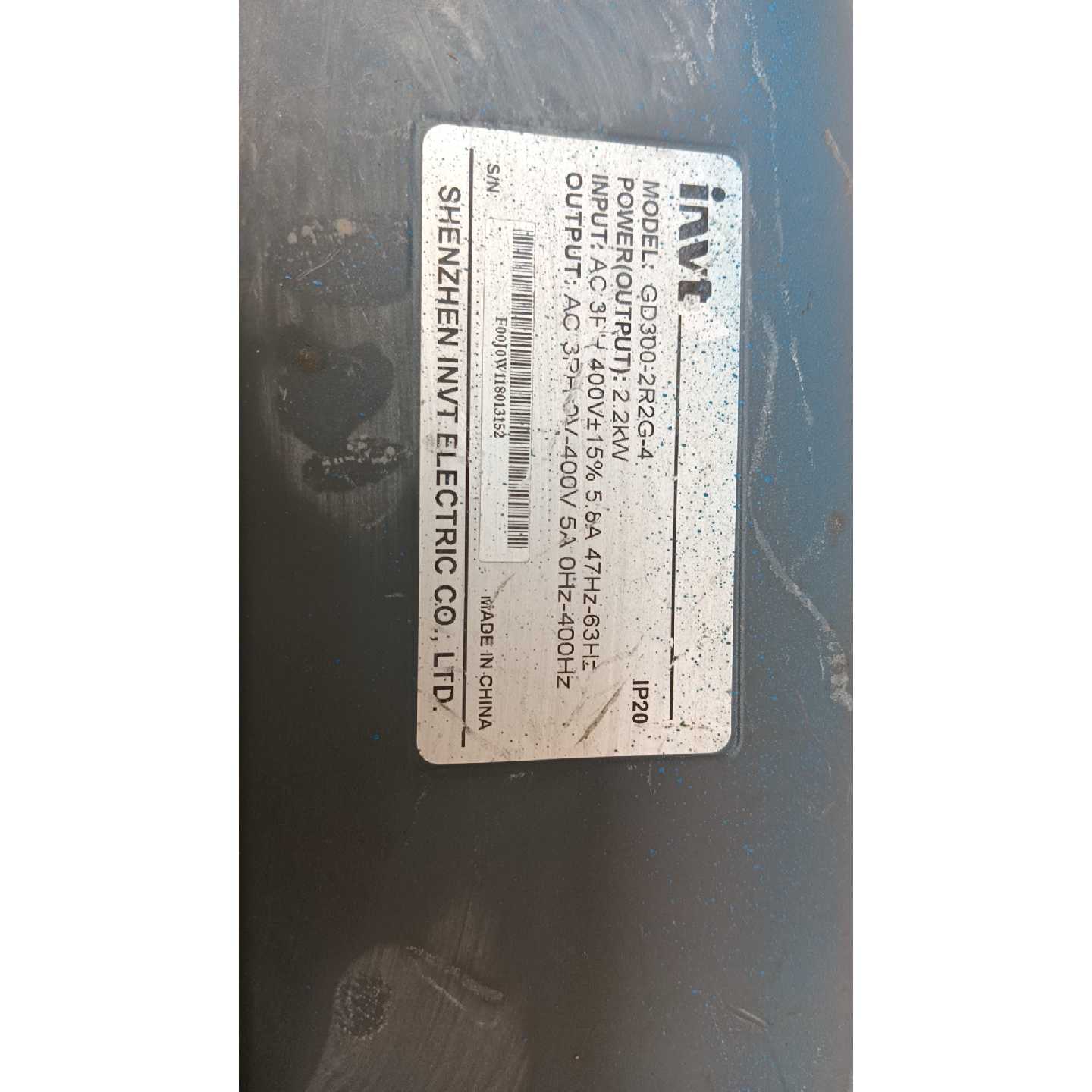 议价-英威腾变频器 GD35-004G 件 4KW 三相380