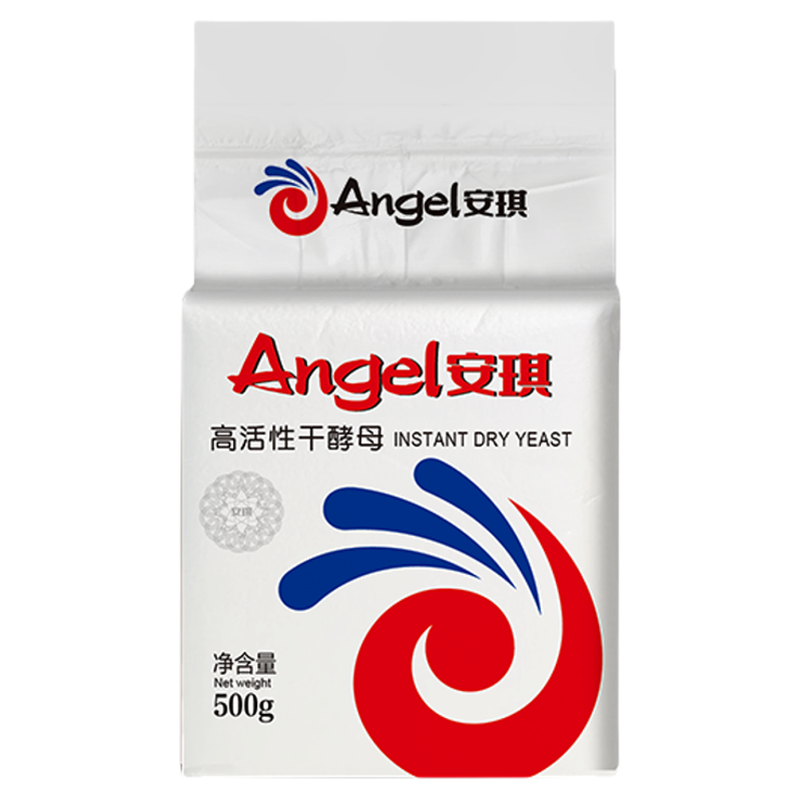 安琪酵母粉低糖耐高糖500g*20袋干酵母馒头面包商用面发酵泡打粉