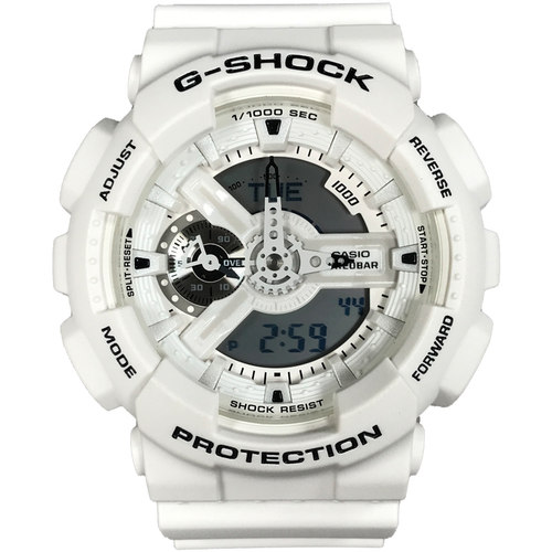 Casio/卡西欧 g-shoc防水白色手表男 GAX-100-7A/GA-110MW/700-7A