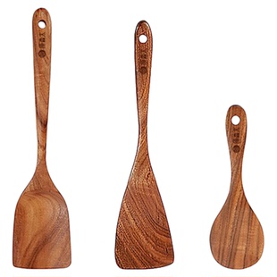 原森太木勺套装木铲锅铲煎铲厨房炒菜木勺汤勺饭勺相思木木质铲子