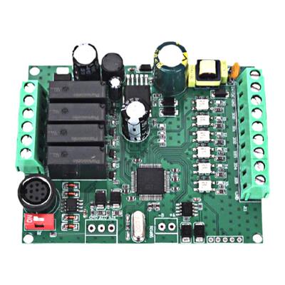 简易小型国产三凌凌plc控制器plc工控板兼容FX2N14MRplc编程模块