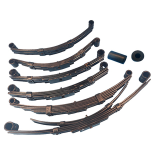 电动三轮车钢板弹簧优质后减震拖车配件四轮车吊耳支架重载弓子板