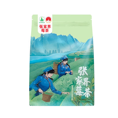 特级芽尖张家界莓茶湘西高山土家长寿村永顺野生富硒龙须藤霉茶叶