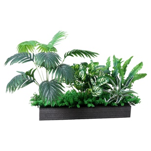 仿真绿植套装花箱花槽造景植物组合室内外阳台橱窗高围栏景观装饰