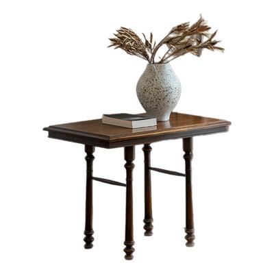 叕木复古侘寂风沙发边桌