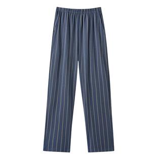 芬腾可安男士睡裤纯棉长裤春秋季薄款夏天居家大裤衩空调裤可外穿