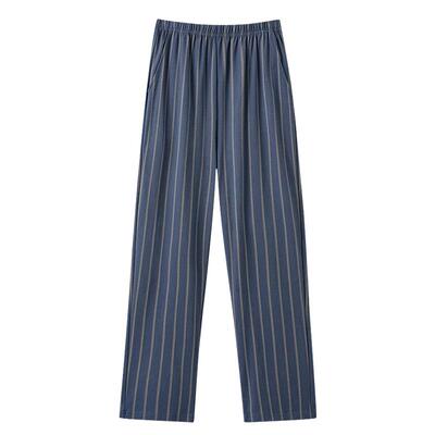 芬腾正品纯棉睡裤男宽松长裤纯棉